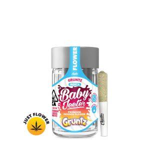 2 - Gruntz Baby Jeeter Rolled Joints: Five .35g Joints 1.75g | Indica | Indoor Grown